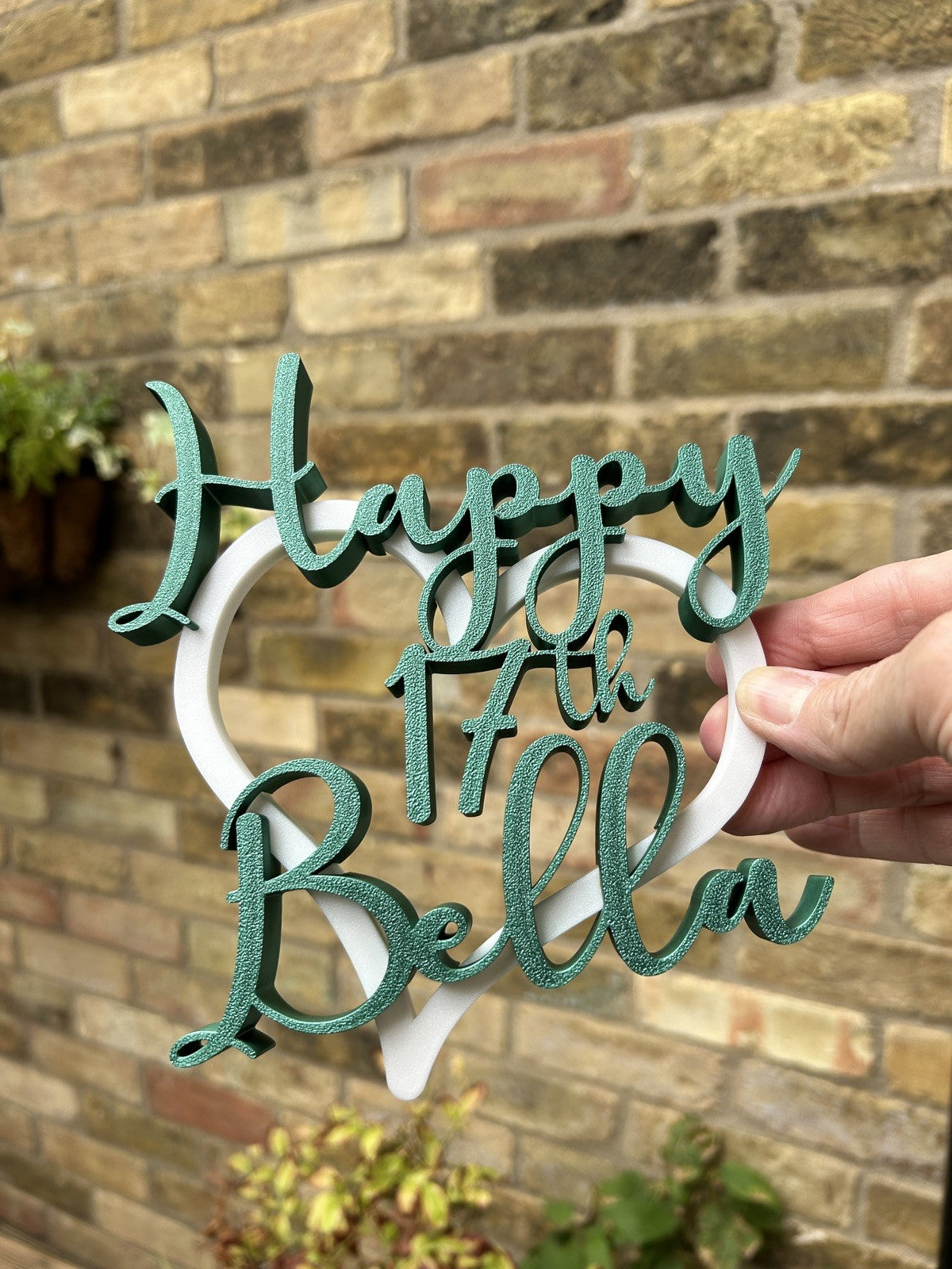 Personalised 16th 17th Birthday Gift Girls Daughter Sister Niece Gift Keepsake - Poppy Kate Designs