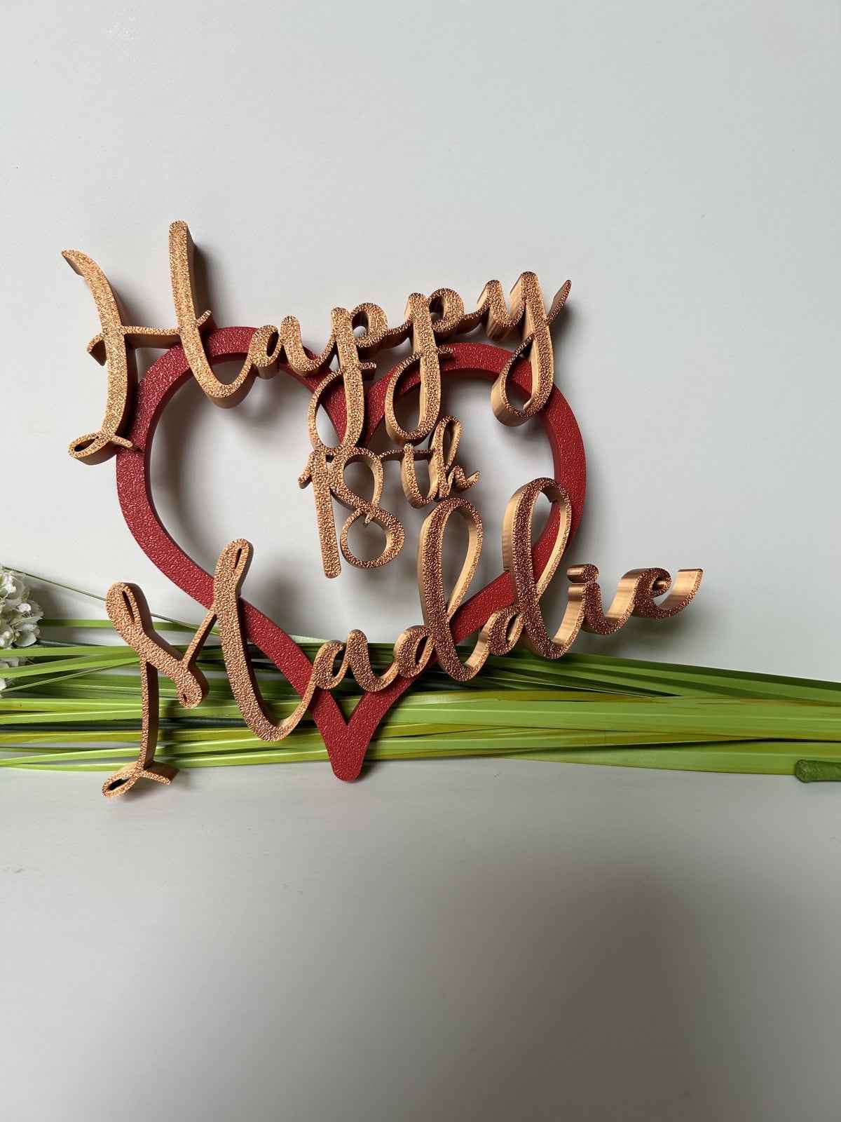 Personalised 13th 14th 15th Birthday Gift Girls Her Present Daughter Decoration