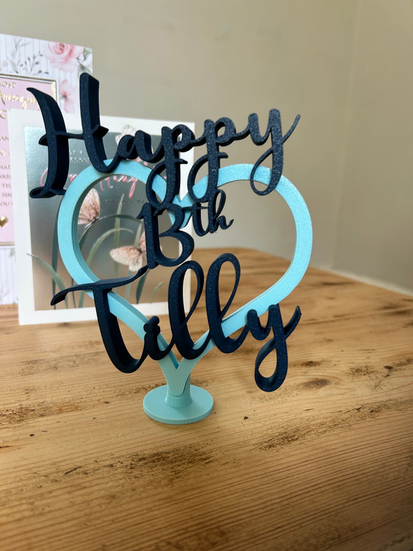 Made to Order Personalised Girls 18th 21st Age Birthday Gift Keepsake Daughter