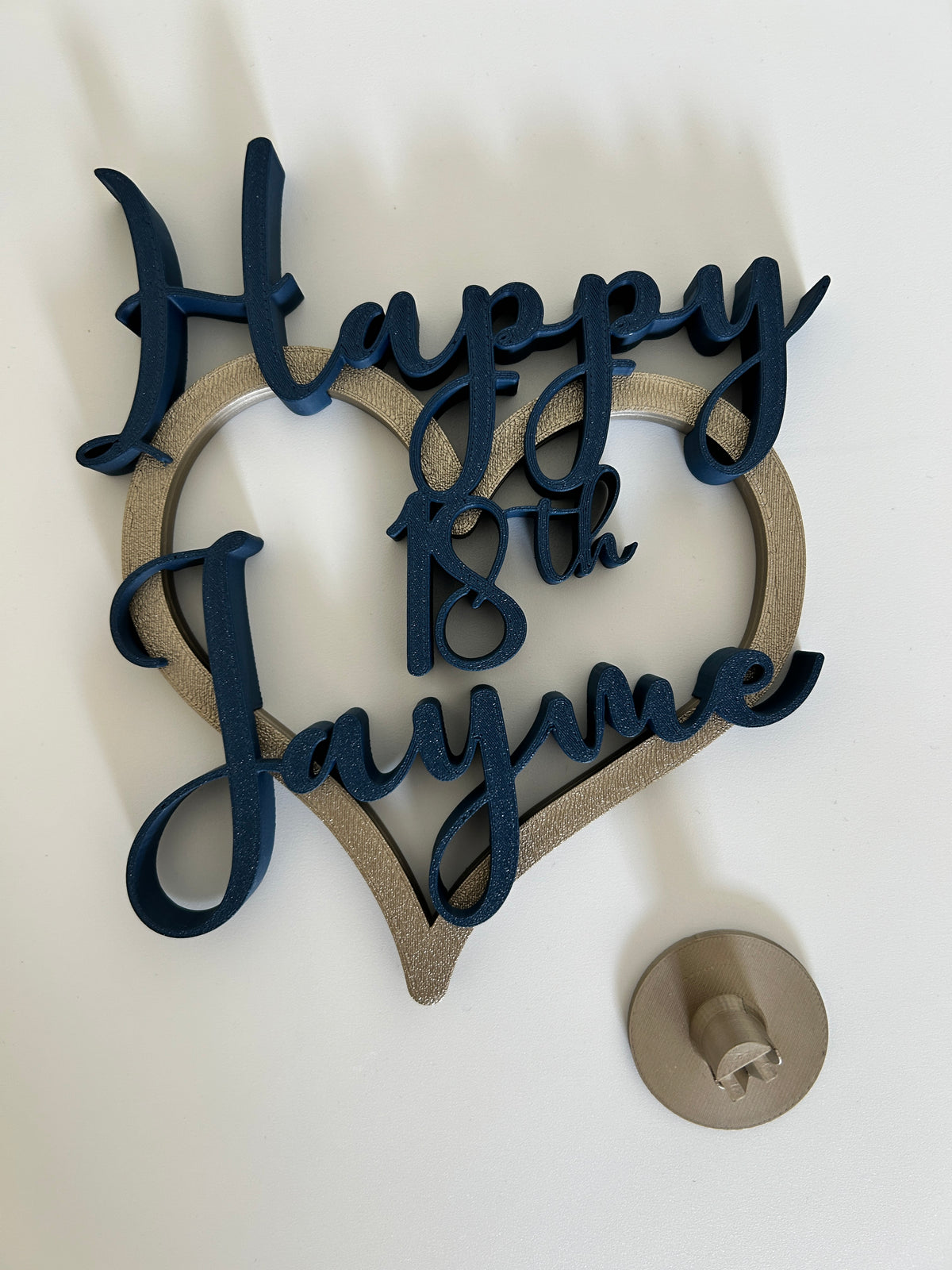 Personalised 21st Birthday Gift Keepsake Son Grandson Nephew and Party Table Decoration