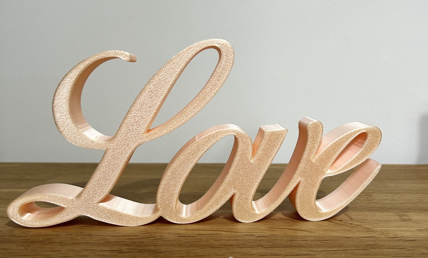Love Large Word Freestanding Letters Sign Word Letters ornament Home Decor - Poppy Kate Designs