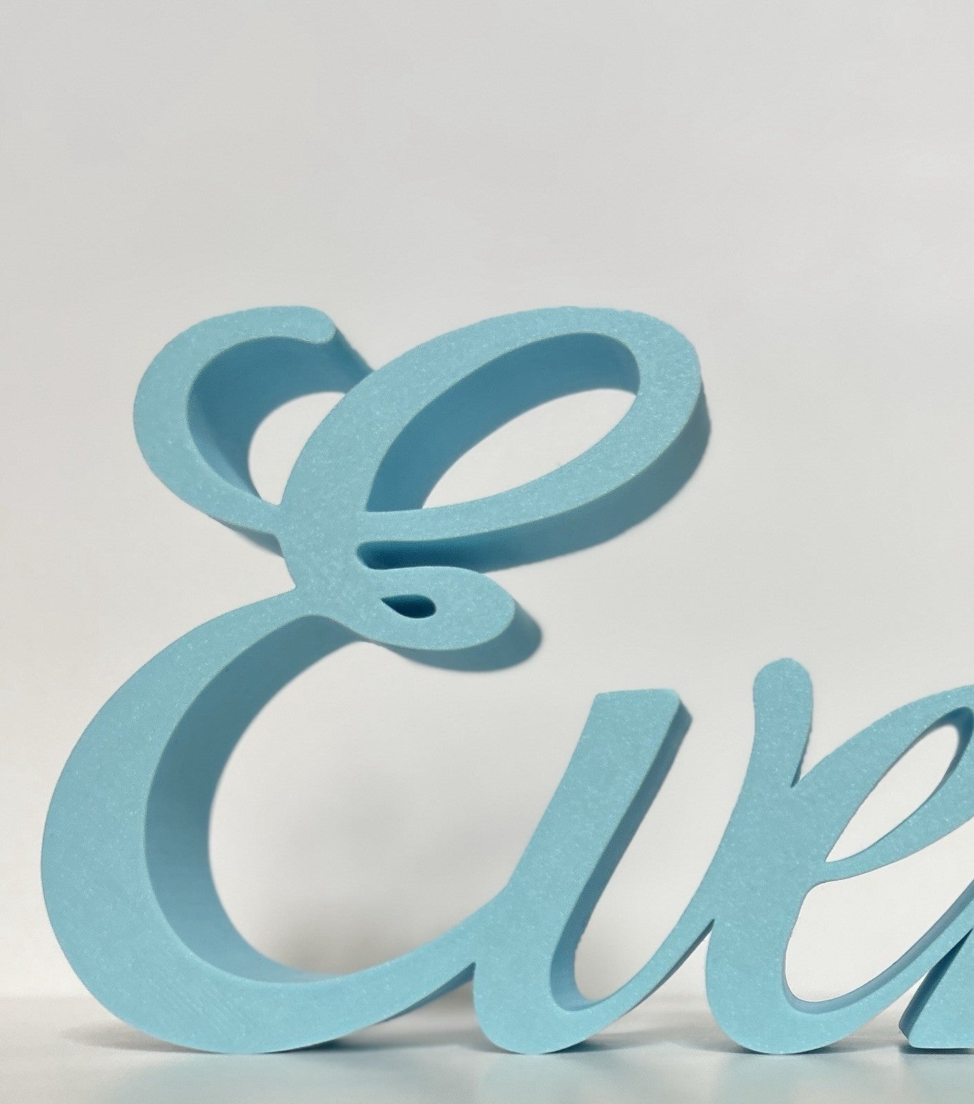 Personalised Name Plaque Any Word Gift Display Made To Order Girls Boys Custom - Poppy Kate Designs