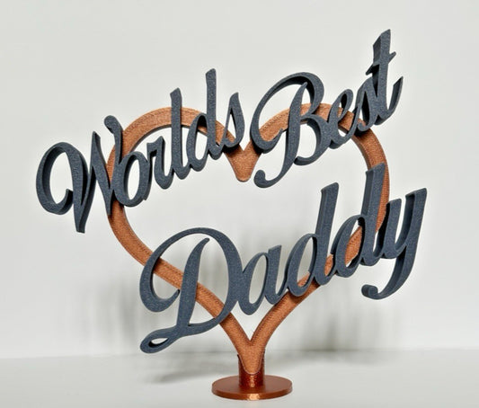 Personalised Christmas Gift for Dads Daddy Grandad Gift Present Worlds Best - Poppy Kate Designs