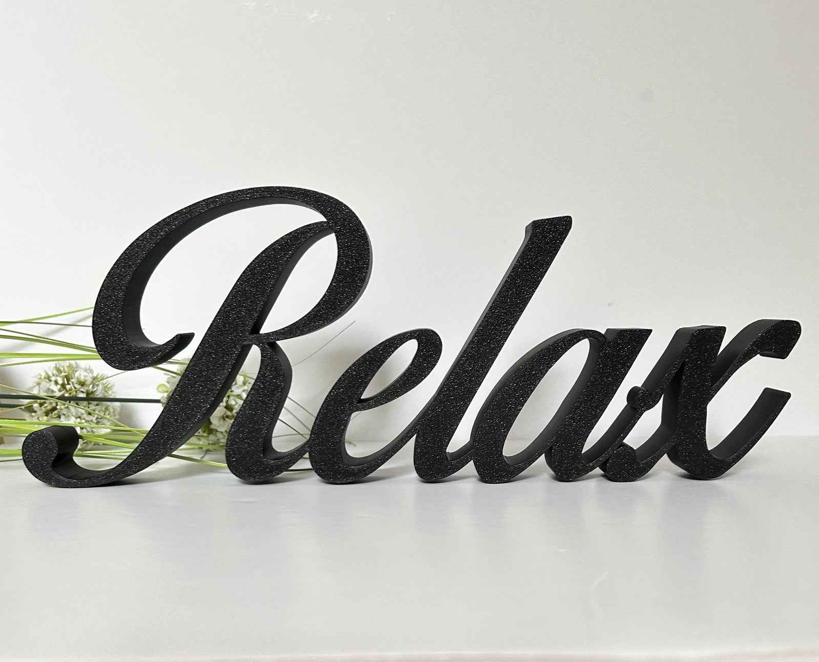 Relax Sign New Home Gift Ornament New Home Gift Decoration Freestanding