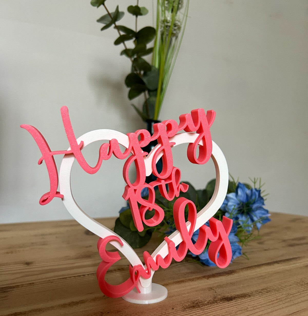 18th Birthday present Personalised Gift Daughter Girls Niece 18 Today Keepsake - Poppy Kate Designs