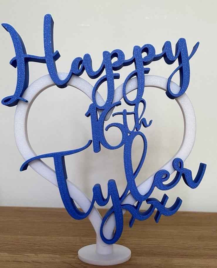 Boys 16th 18th 21st Birthday Personalised Name Gift Son Grandson Nephew Keepsake