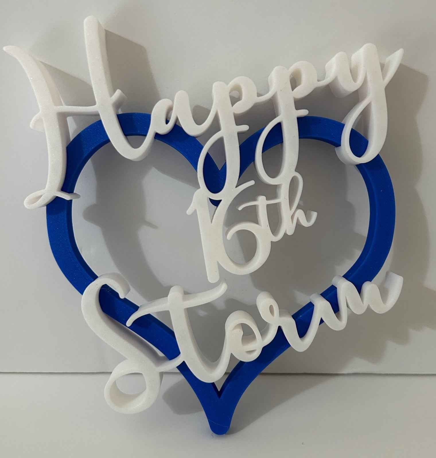 Personalised 16th 15th 14th 13th Birthday Gift Decoration Table Girls Keepsake