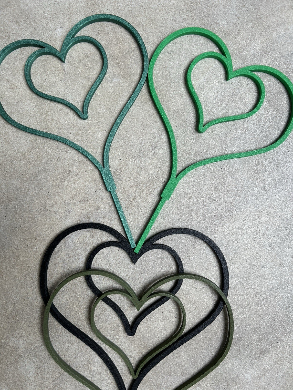 Plant Support Frame Climbing Trailing trellis Various Shapes and Colours - Poppy Kate Designs