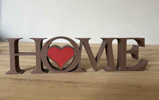 Home Word Sign New Home Gift Letters Home Freestanding Ornament Decoration