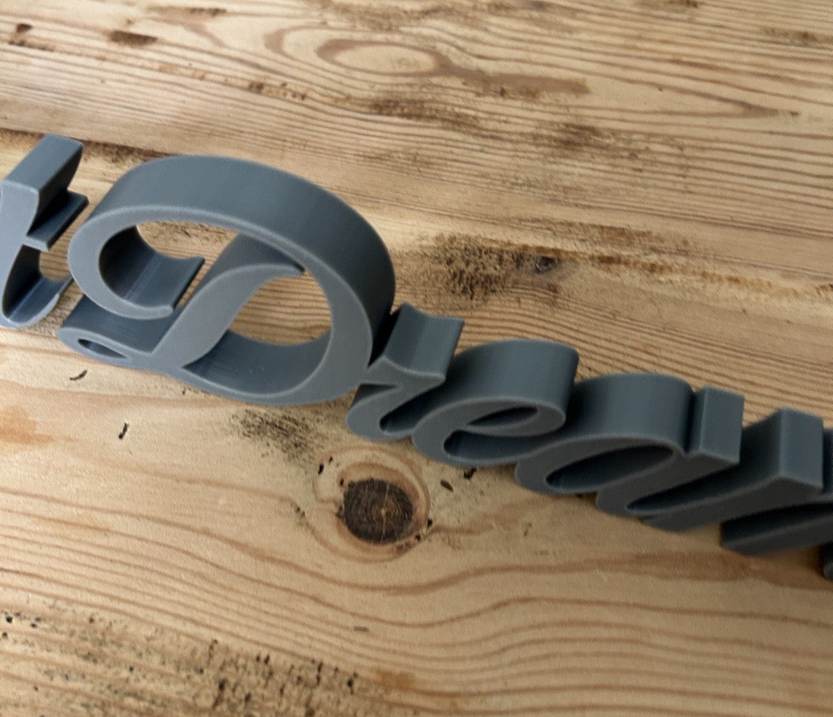 Sweet Dreams Grey Sign Freestanding or Wall Bedroom Ornament Decoration - Poppy Kate Designs