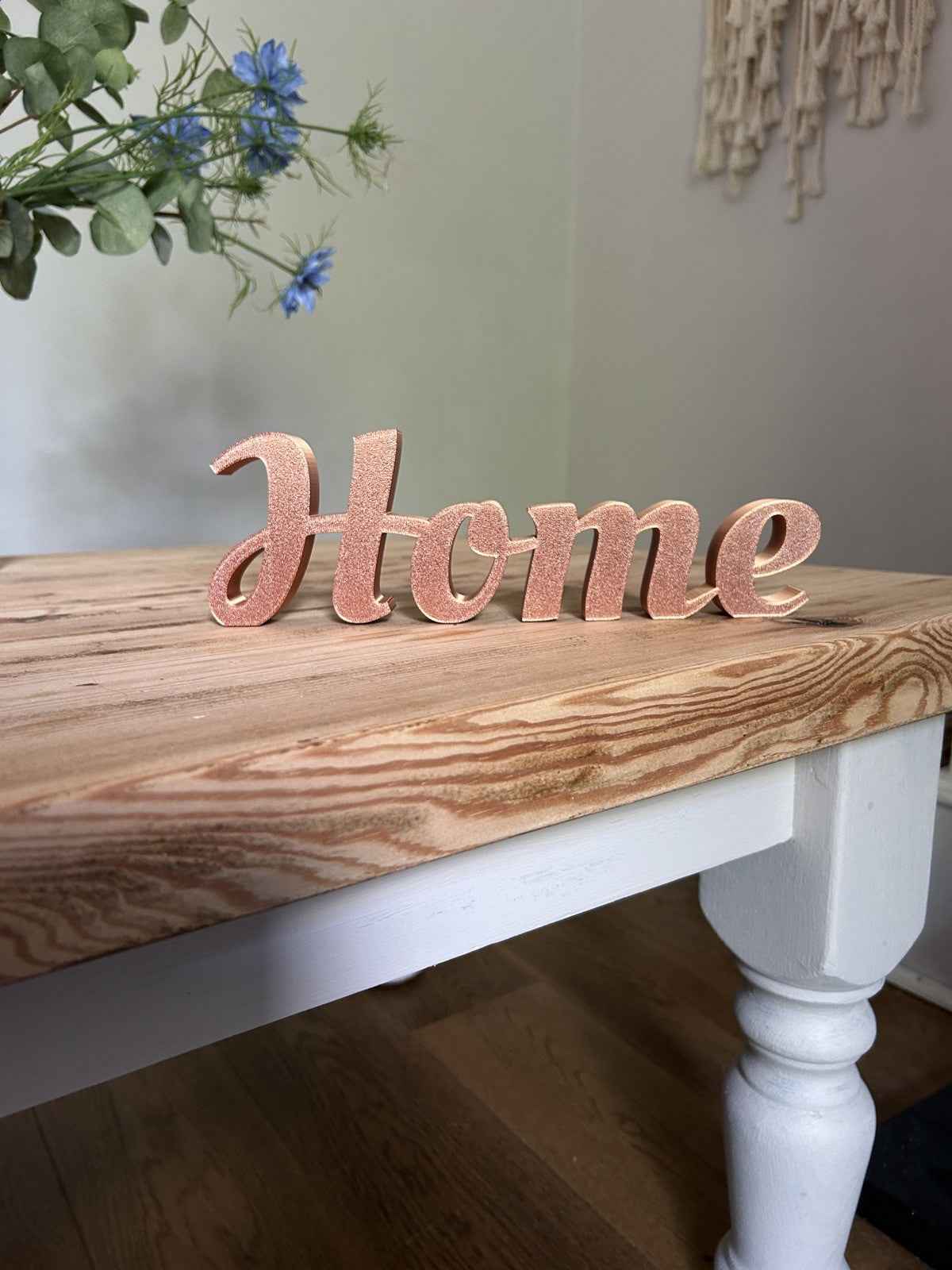 Home Word Freestanding Sign Ornament Letters Home Decoration New home gift