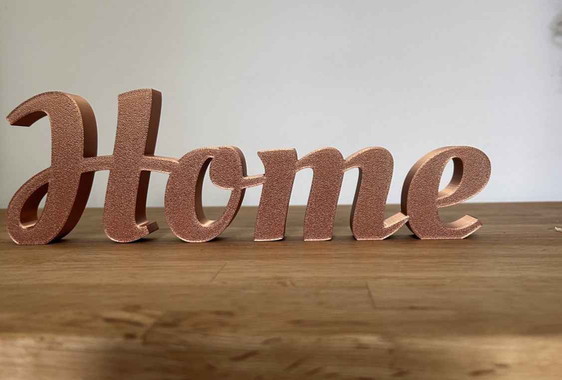 Home Word Freestanding Sign Ornament Letters Home Decoration New home gift