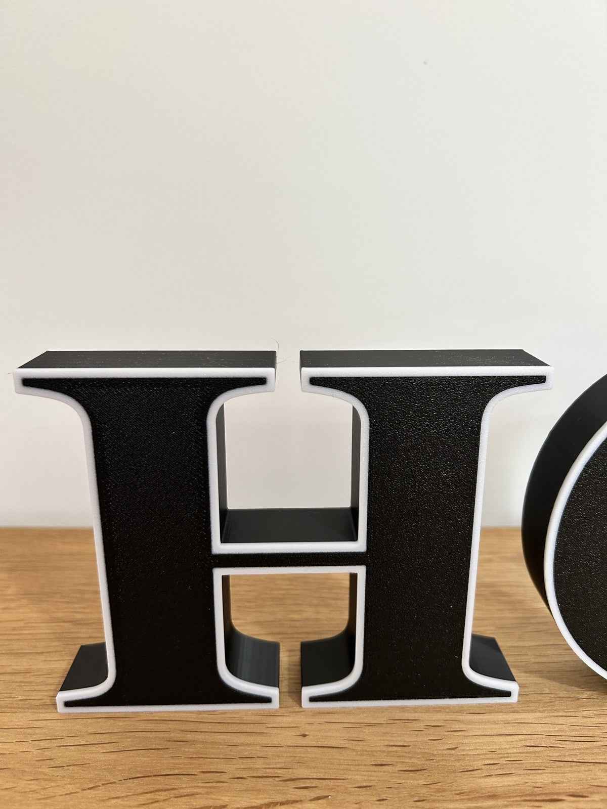 Home Word Freestanding Capital letters Ornament Sign Decoration Gift Large