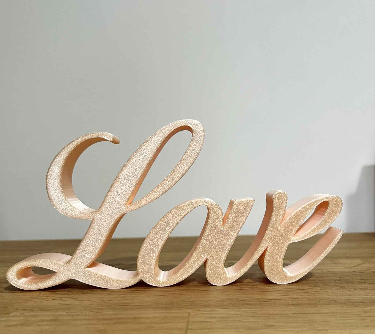 Love Word Freestanding Letters Sign Word Letters ornament or Wall Decoration