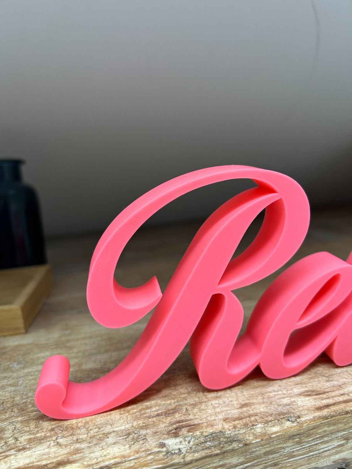 Relax Sign Word Letters Ornament Freestanding Word New Home Gift