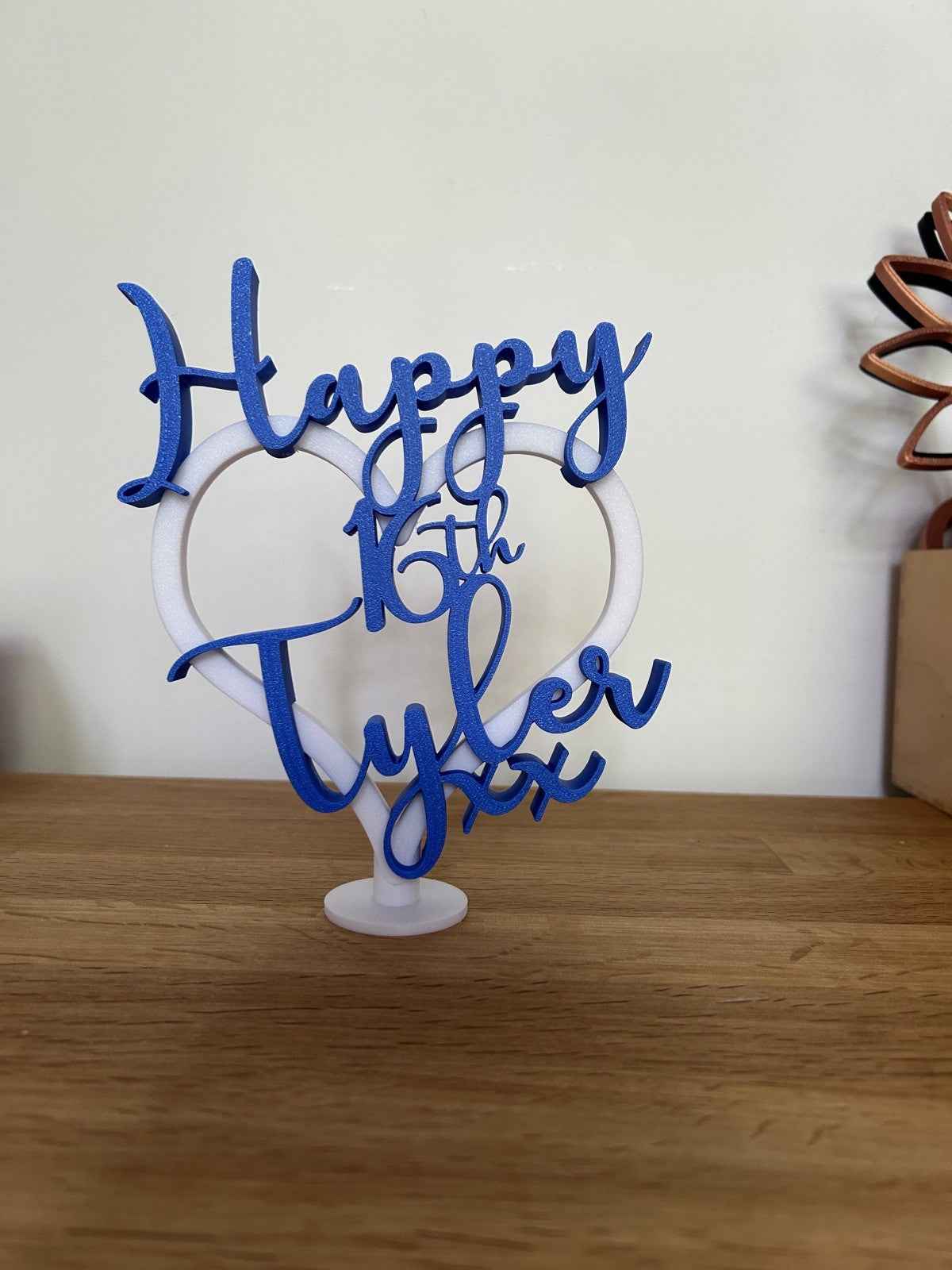 Personalised 13th 14th 15th Birthday Gift Girls Her Present Daughter Decoration