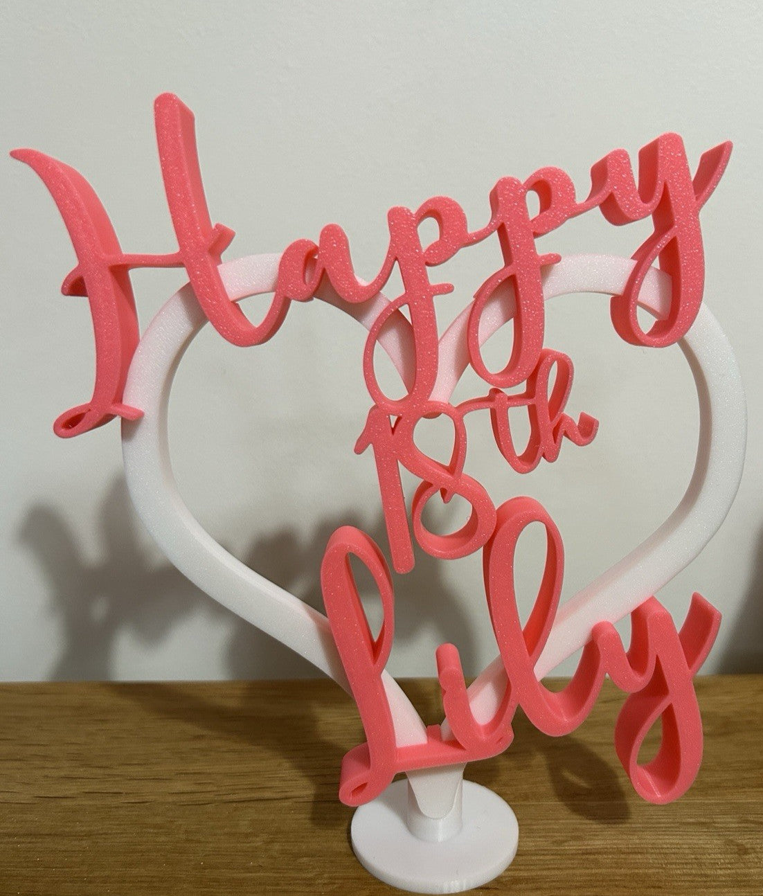 Made to Order Personalised Girls 18th 21st Age Birthday Gift Keepsake Daughter - Poppy Kate Designs