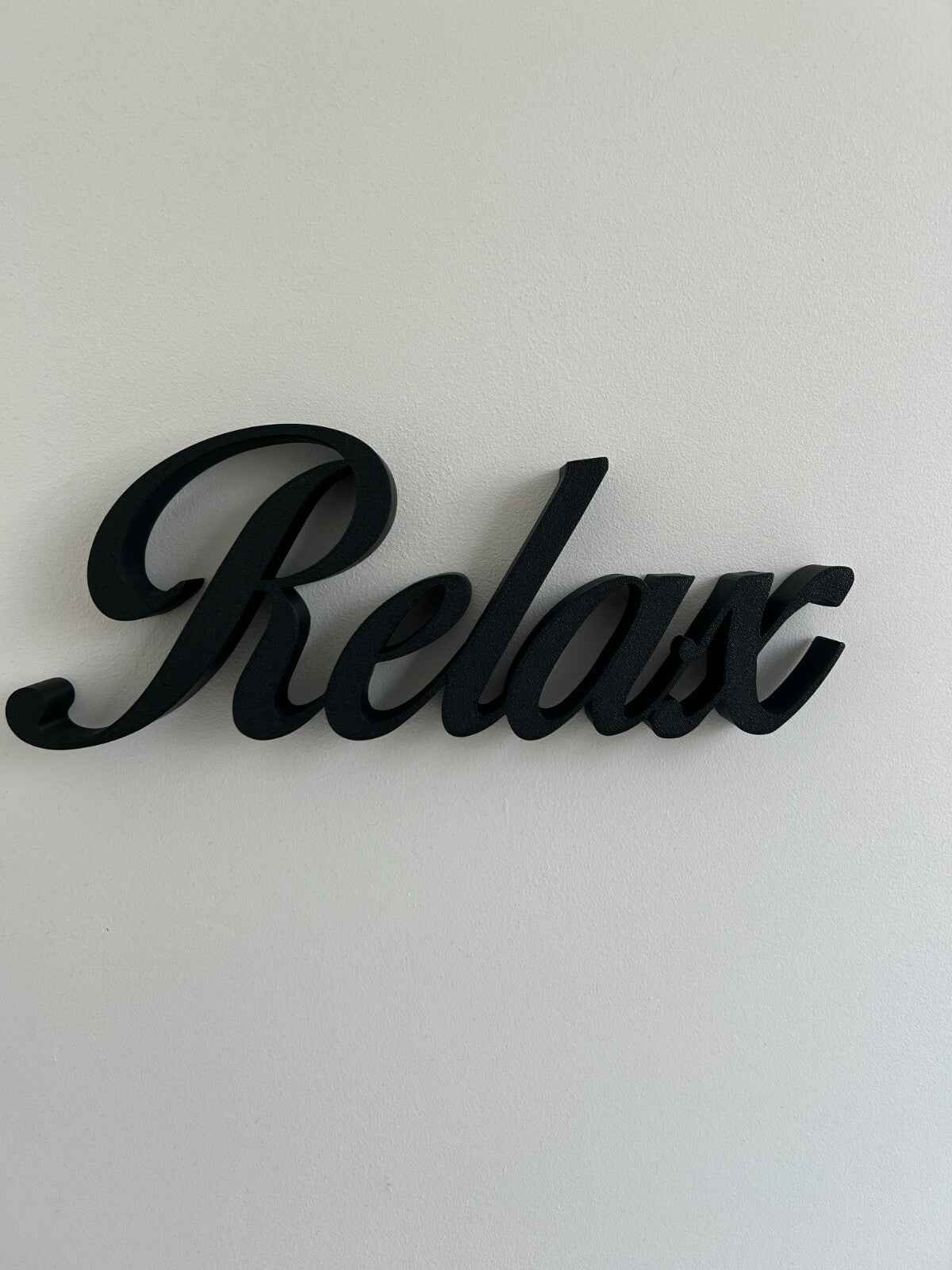 Relax Sign New Home Gift Ornament New Home Gift Decoration Freestanding