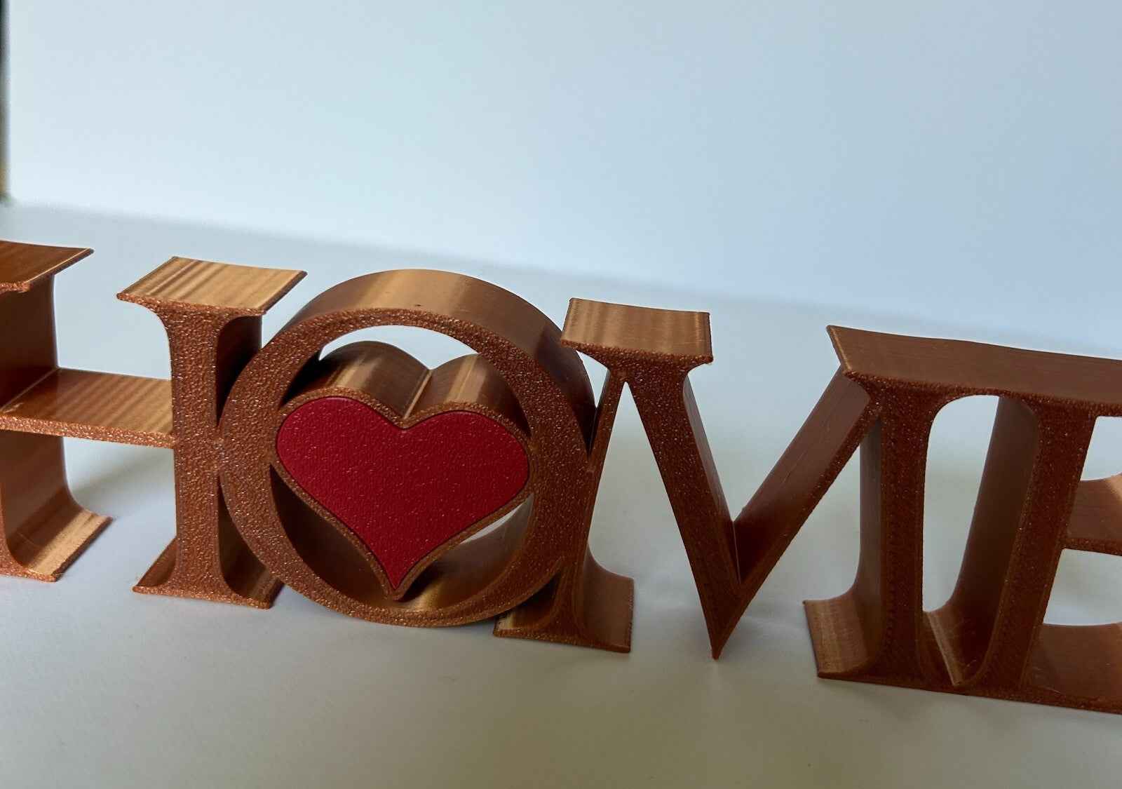 Home Word Sign New Home Gift Letters Home Freestanding Ornament Decoration