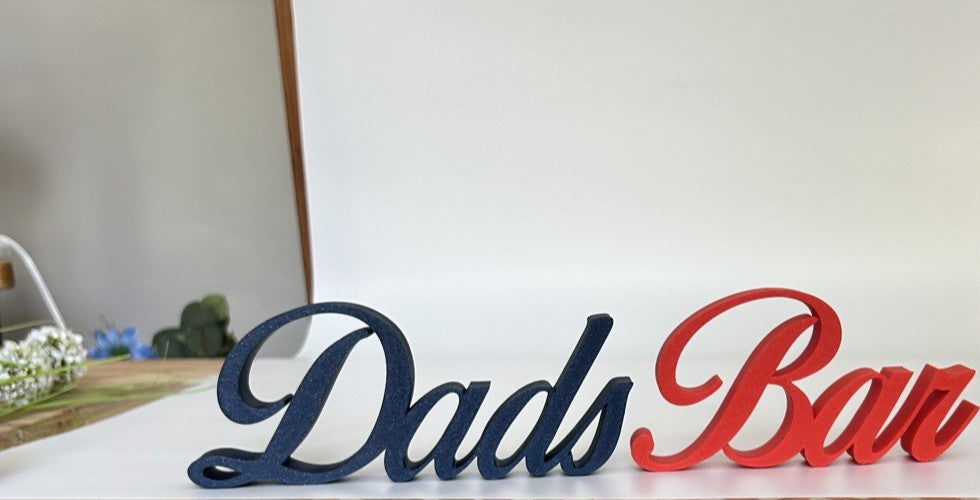 Custom made Any Word Name Freestanding/Wall Sign - Poppy Kate Designs