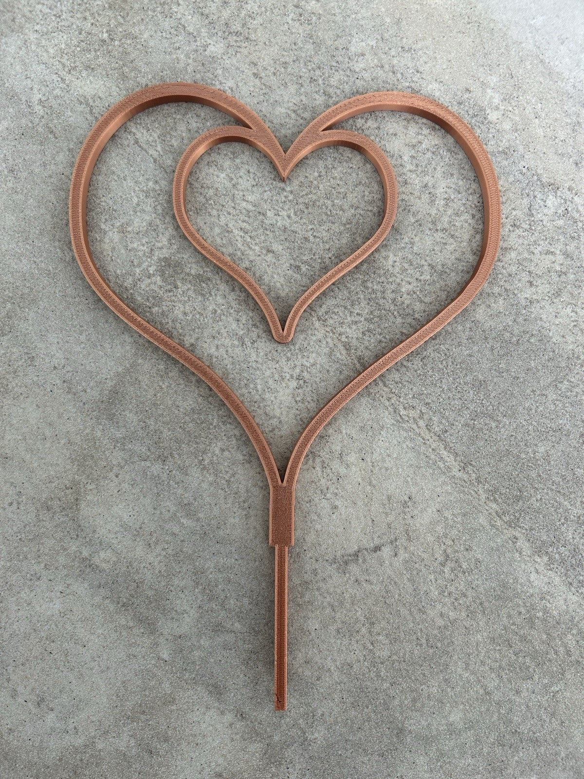 Small House Plant Support Frame climbing trailing Indoor Plants Heart Decoration - Poppy Kate Designs