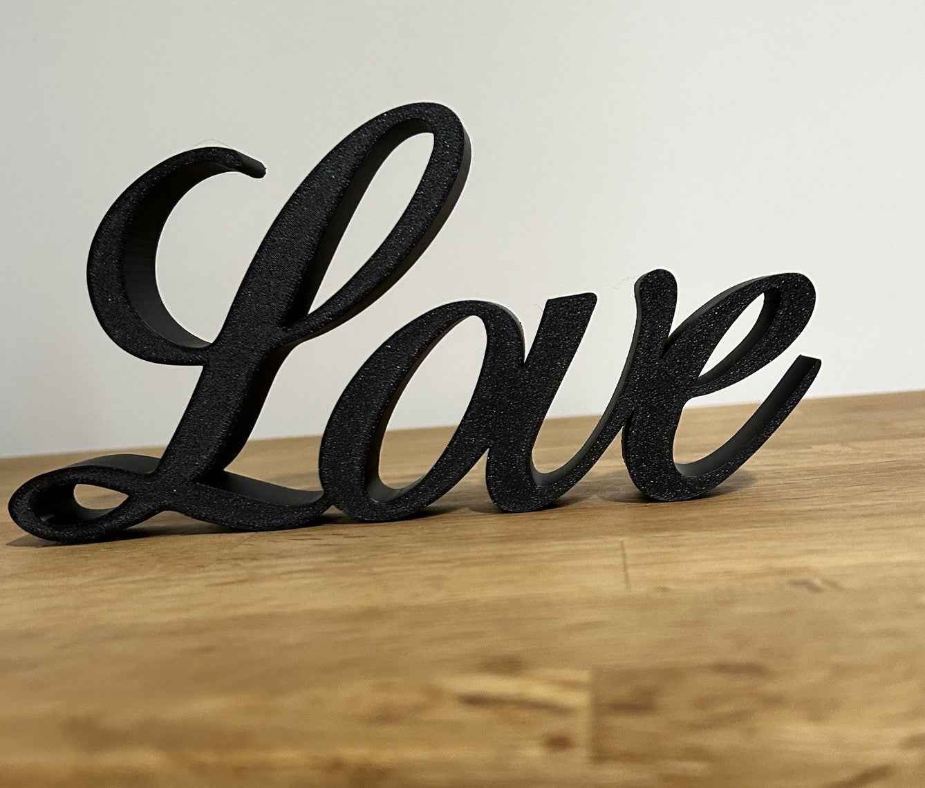 Love Word Freestanding Letters Sign Word Letters ornament or Wall Decoration