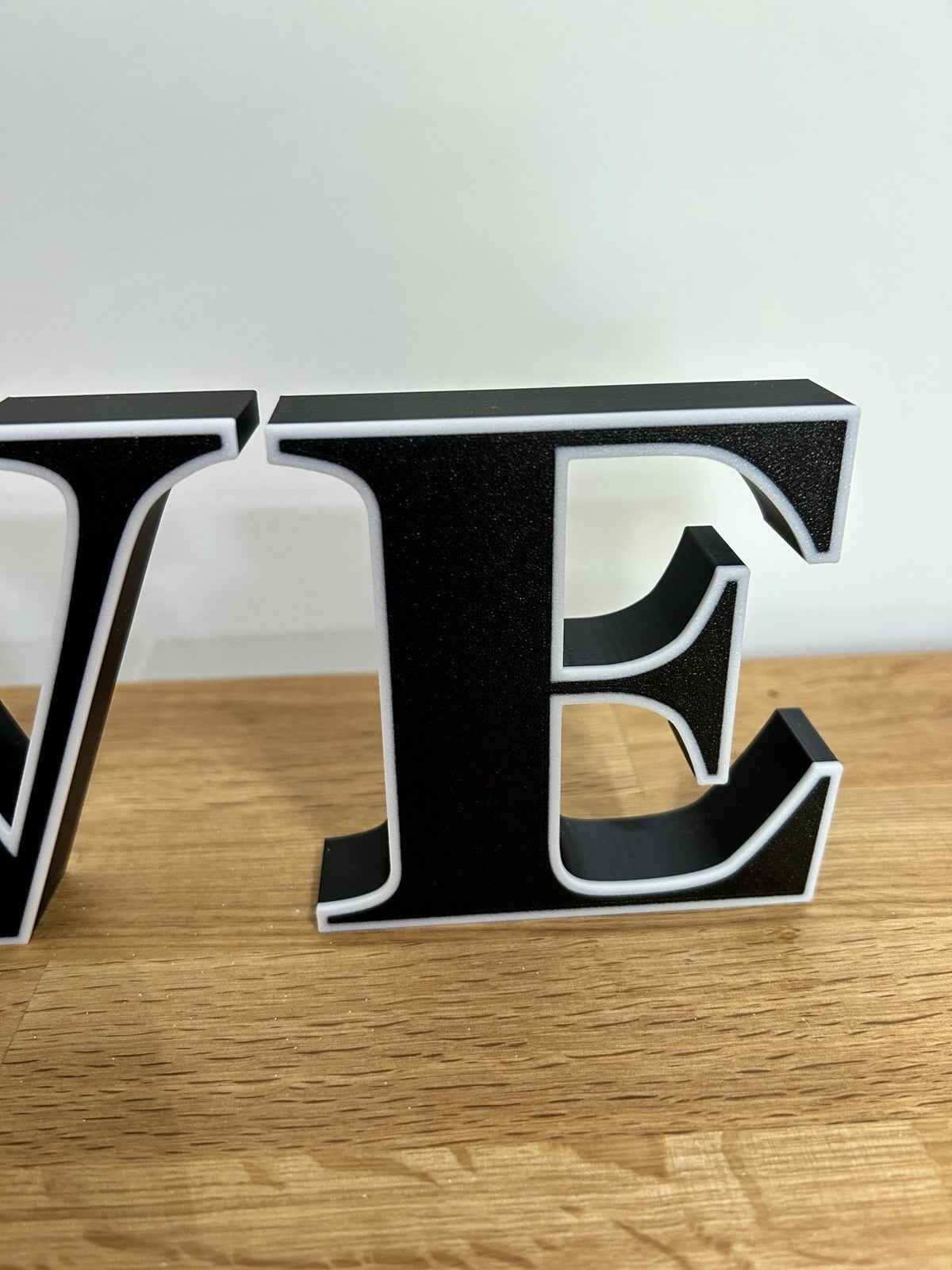 Large Love Capital Letters Word Display Ornament Home Shelf Decoration