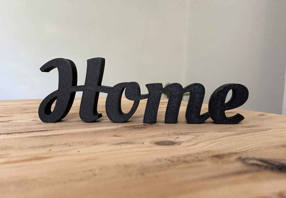 Home Word Freestanding Sign Ornament Letters Home Decoration New home gift