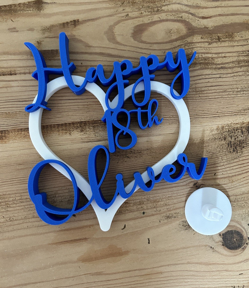 Personalised 16th 18th 21st Birthday Boys Son Grandson Nephew Gift Decoration - Poppy Kate Designs