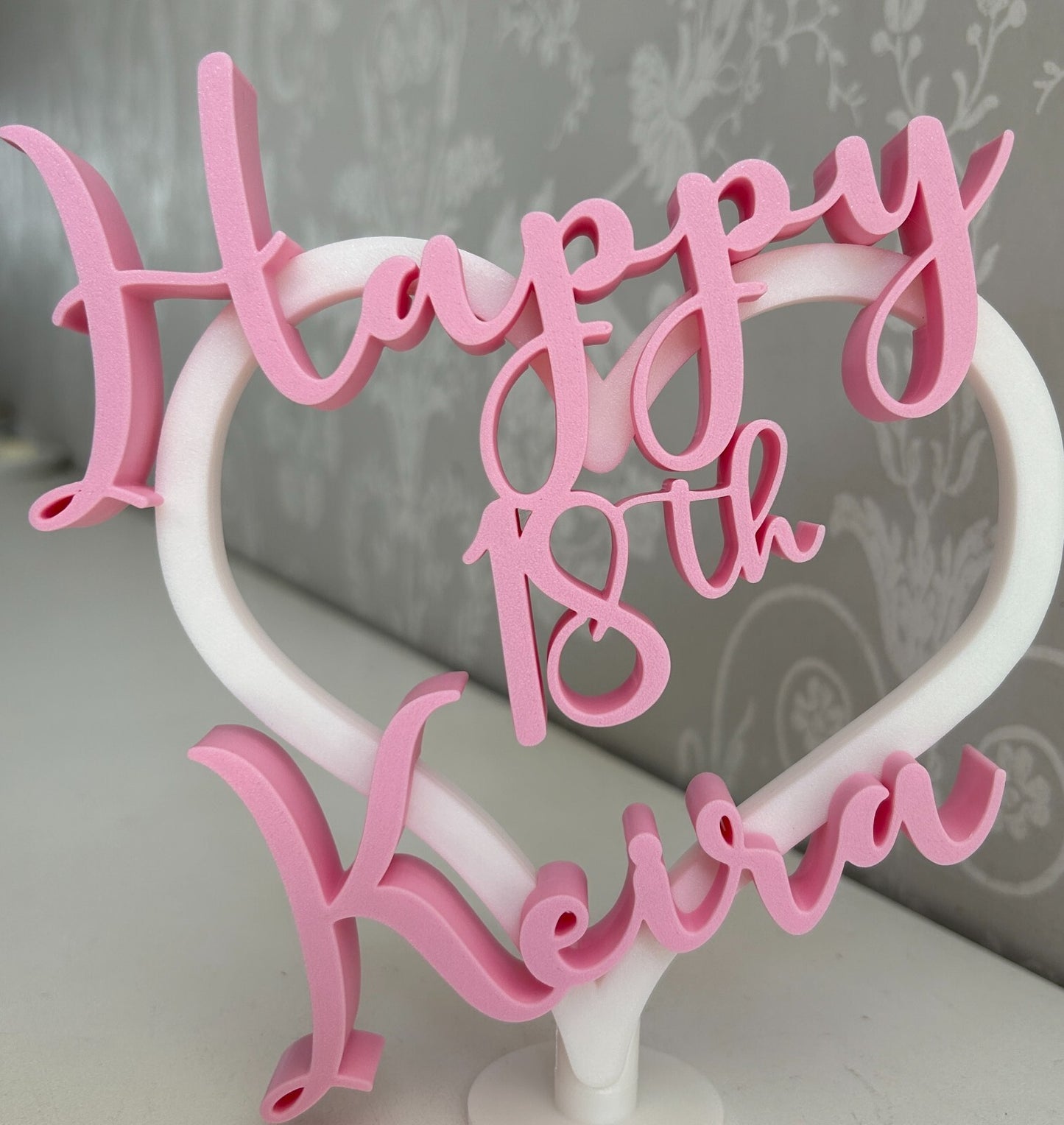 Personalised 18th 21st Birthday Gift  Daughter Sister Friend Niece Gift Keepsake - Poppy Kate Designs