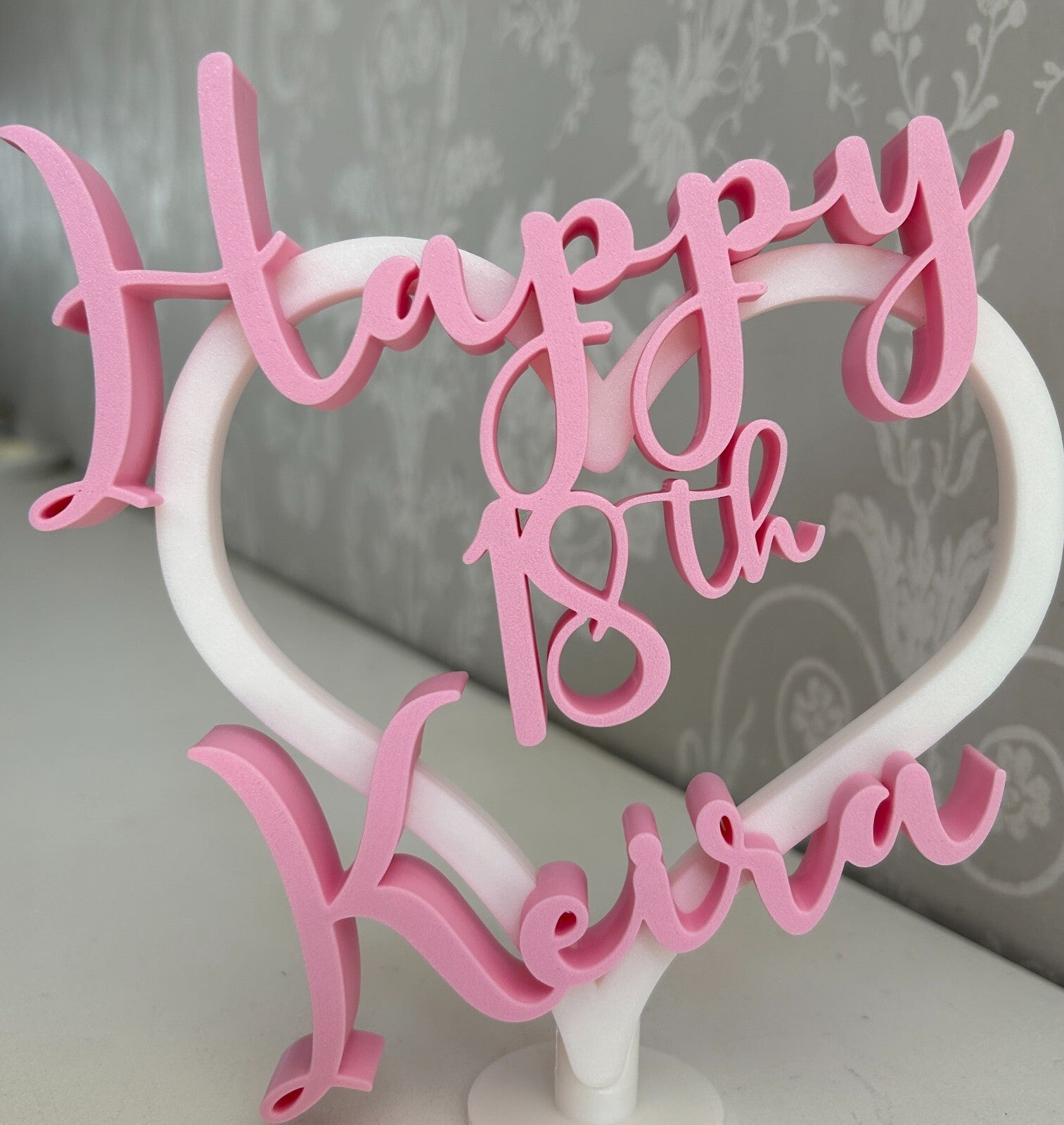 Personalised 18th 21st Birthday Gift  Daughter Sister Friend Niece Gift Keepsake - Poppy Kate Designs