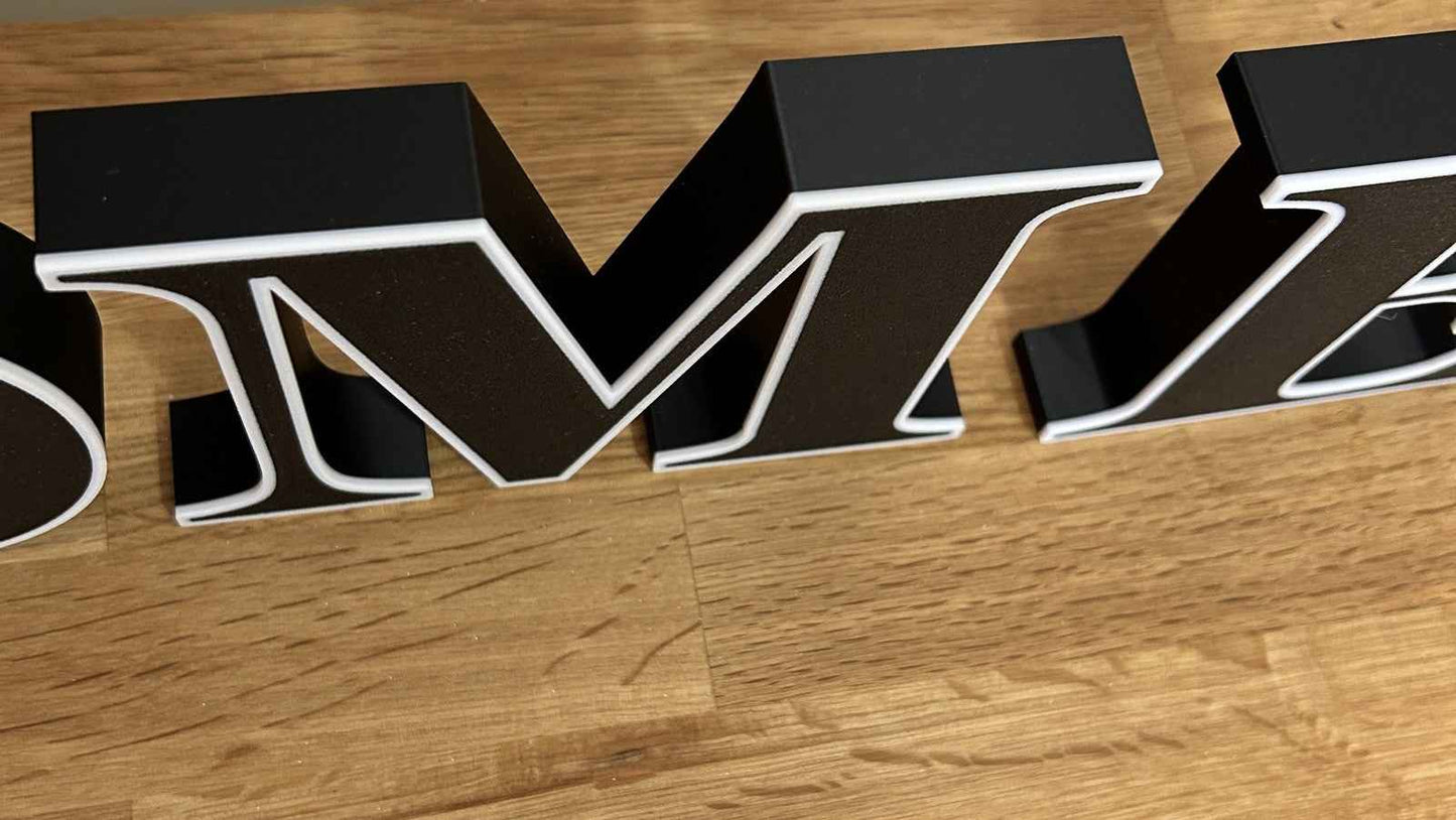 Home Word Freestanding Capital letters Ornament Sign Decoration Gift Large