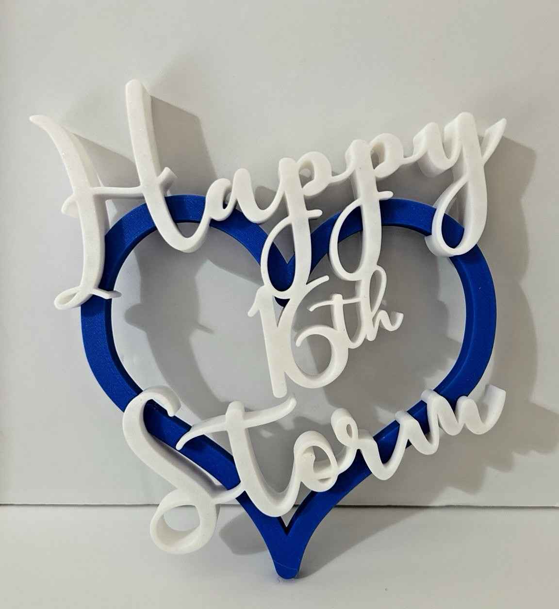 Boys 16th 18th 21st Birthday Personalised Name Gift Son Grandson Nephew Keepsake