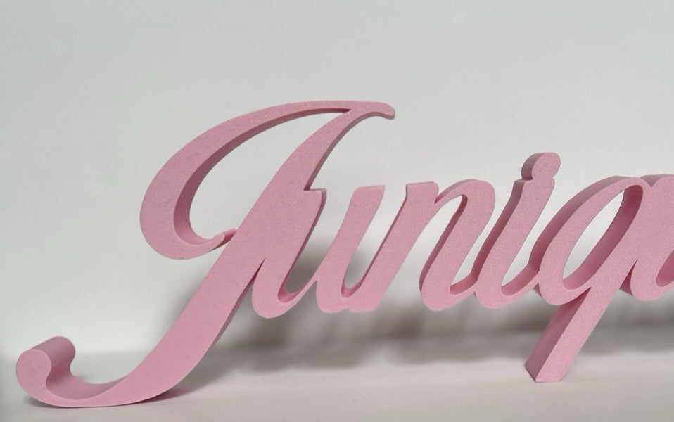 Personalised Name Plaque Any Word Gift Display Made To Order Girls Boys Custom - Poppy Kate Designs