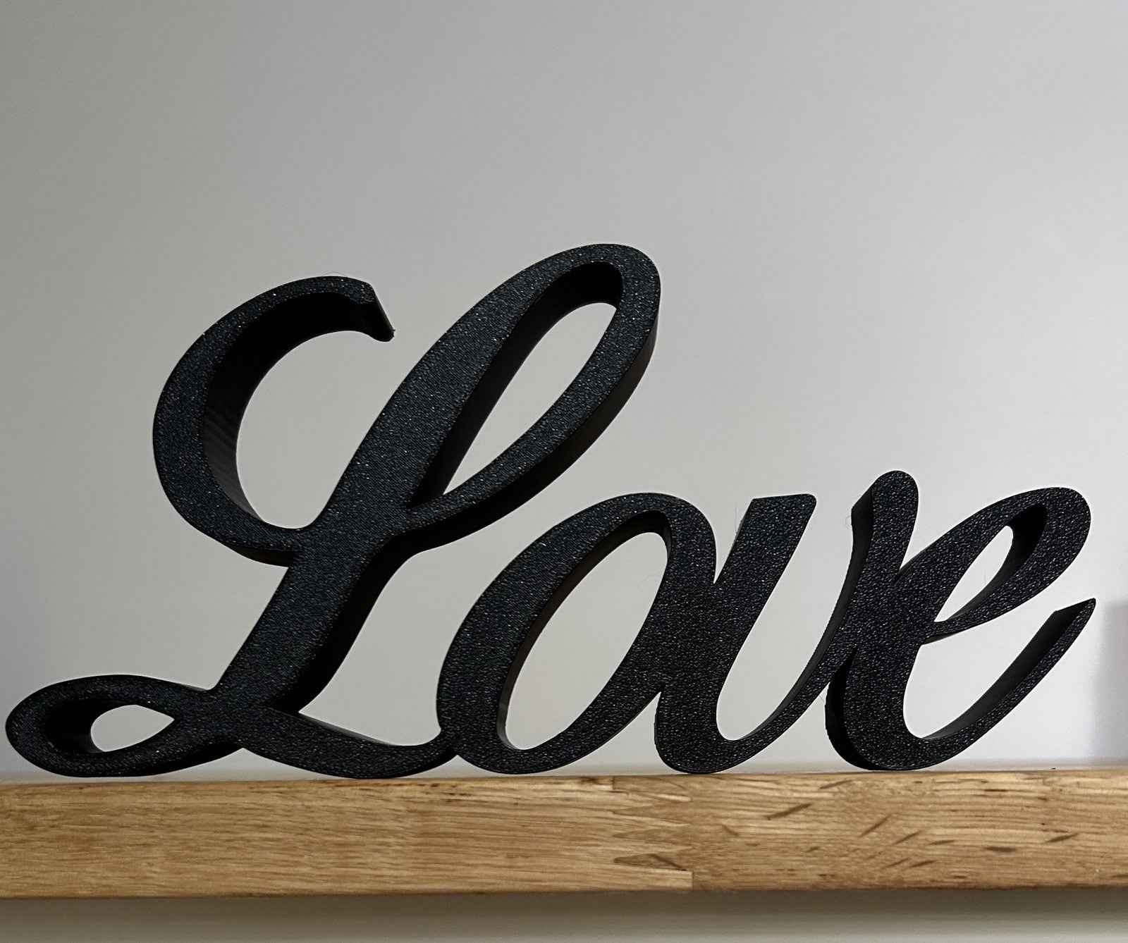 Love Word Freestanding Letters Sign Word Letters ornament or Wall Decoration