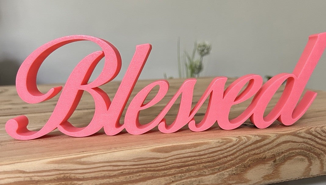 Personalised Name Plaque Any Word Gift Display Made To Order Girls Boys Custom - Poppy Kate Designs