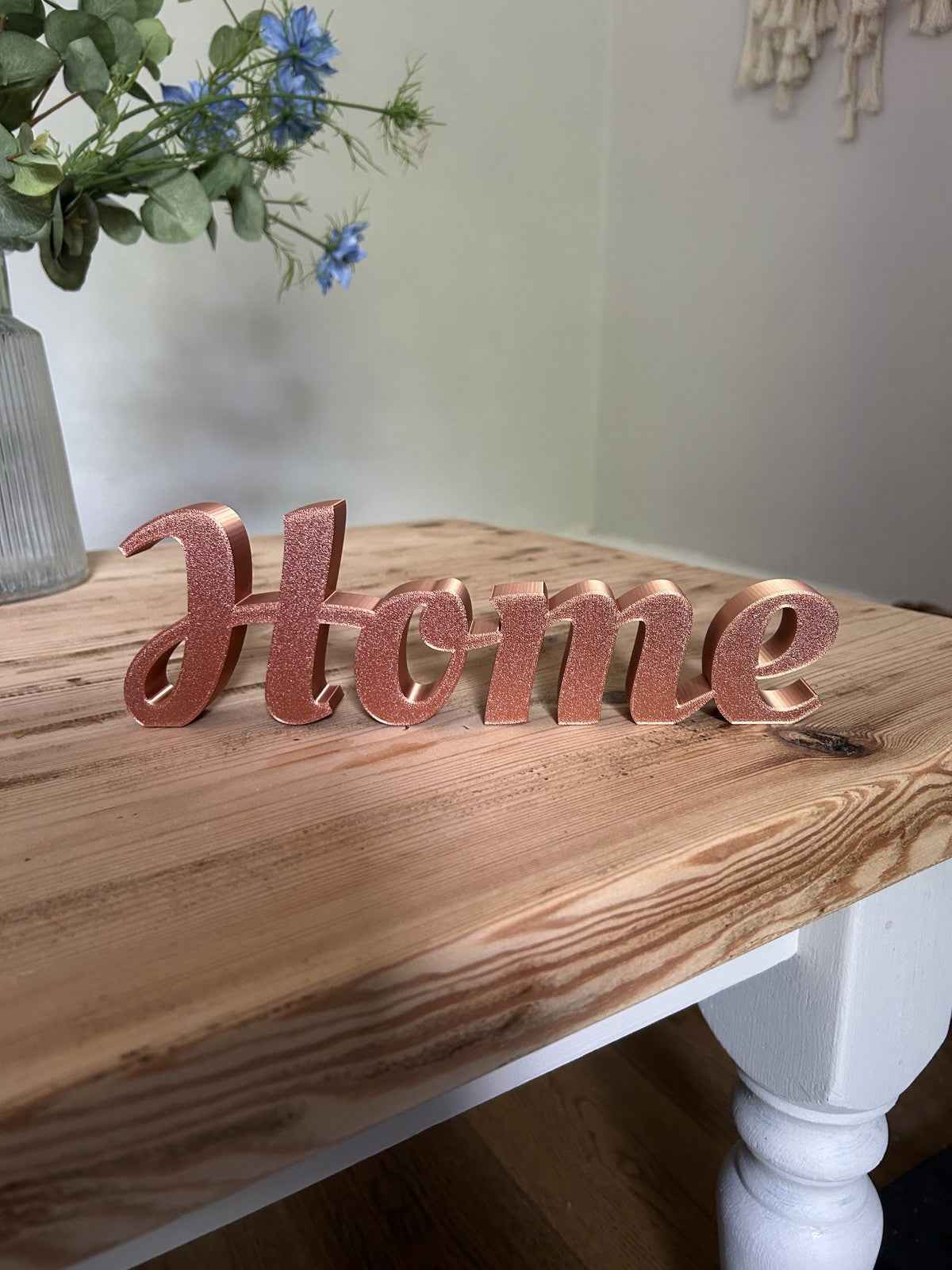Home Word Freestanding Sign Ornament Letters Home Decoration New home gift