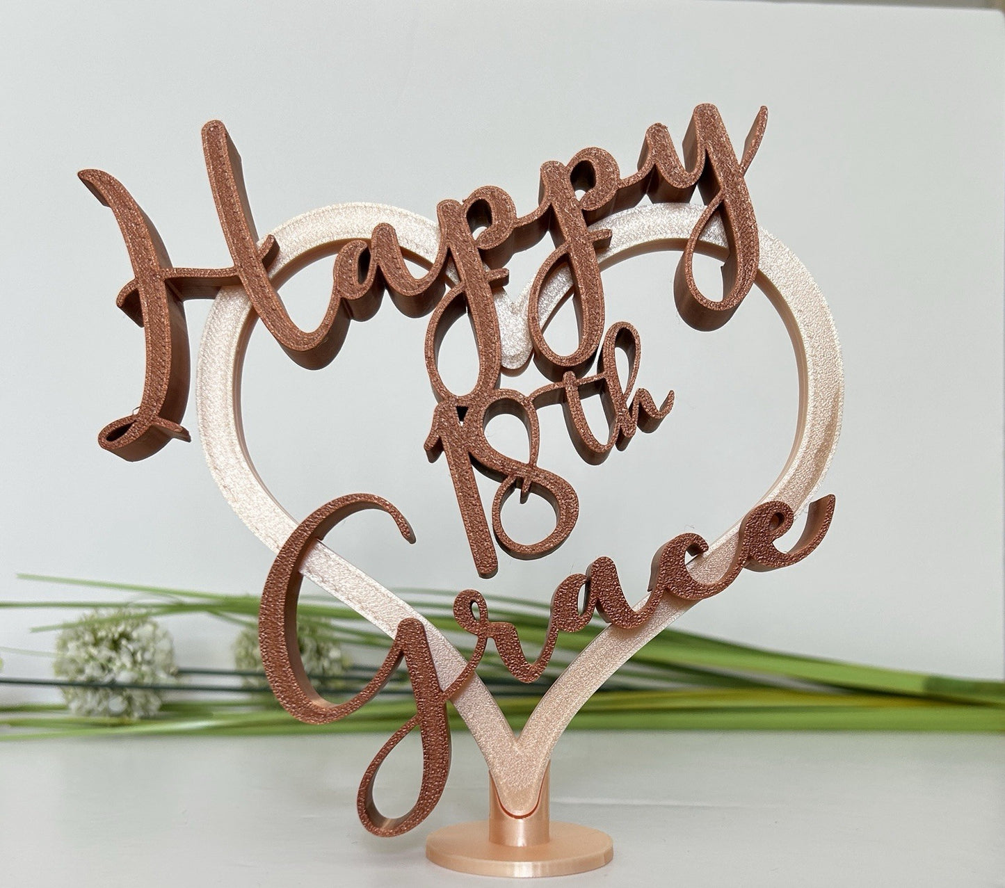 Made to Order Personalised Girls 18th 21st Age Birthday Gift Keepsake Daughter - Poppy Kate Designs