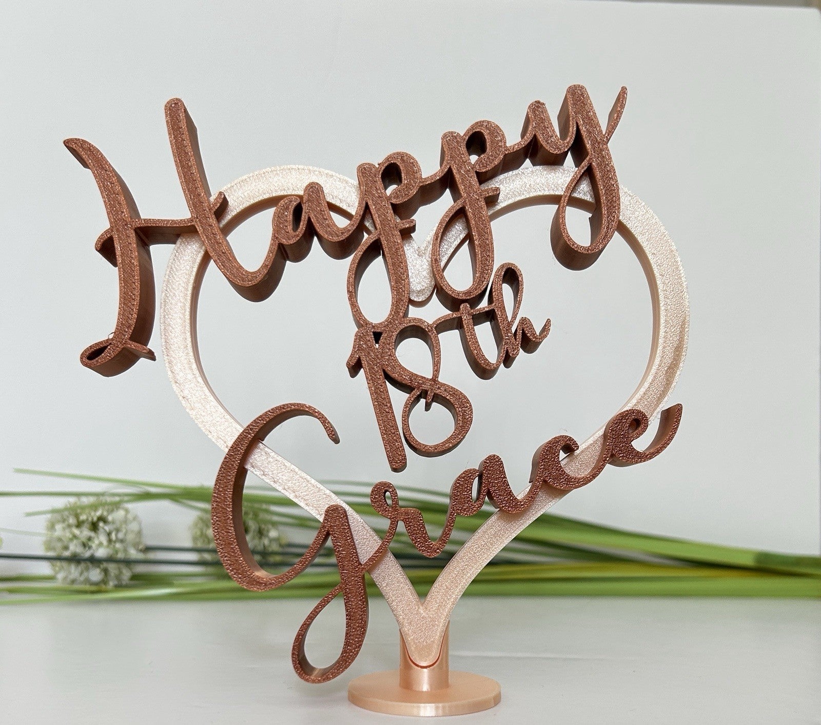 Made to Order Personalised Girls 18th 21st Age Birthday Gift Keepsake Daughter - Poppy Kate Designs