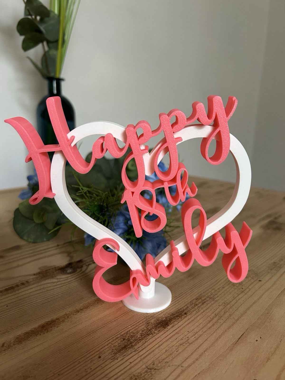 Personalised 30th 40th 50th Birthday Gift Her Womens Friend Keepsake Decoration
