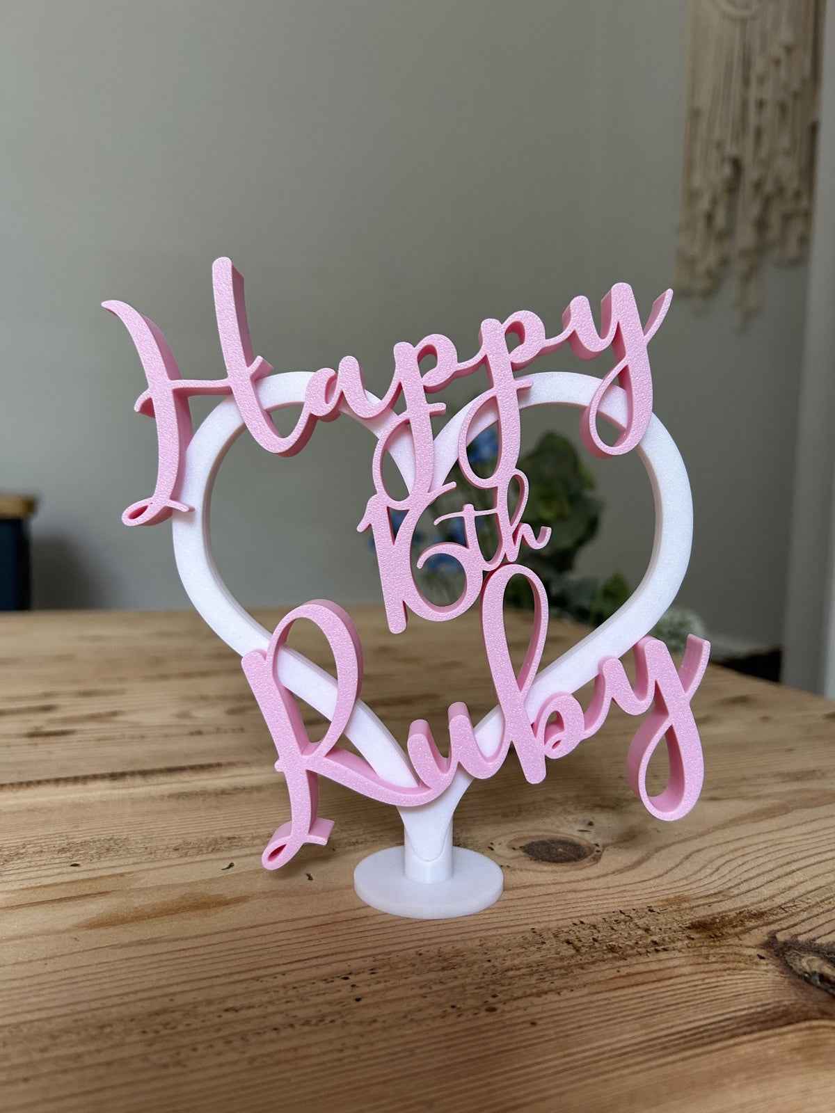 Personalised 17th Birthday Girls Daughter Sister  Niece Gift Keepsake