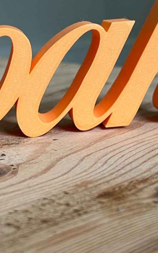 Relax Sign Word Letters Ornament Freestanding Word New Home Gift