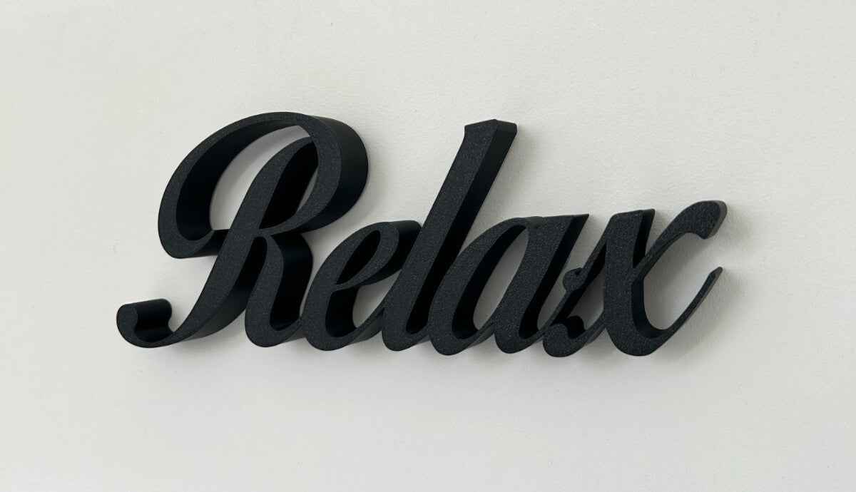 Relax Sign New Home Gift Ornament New Home Gift Decoration Freestanding