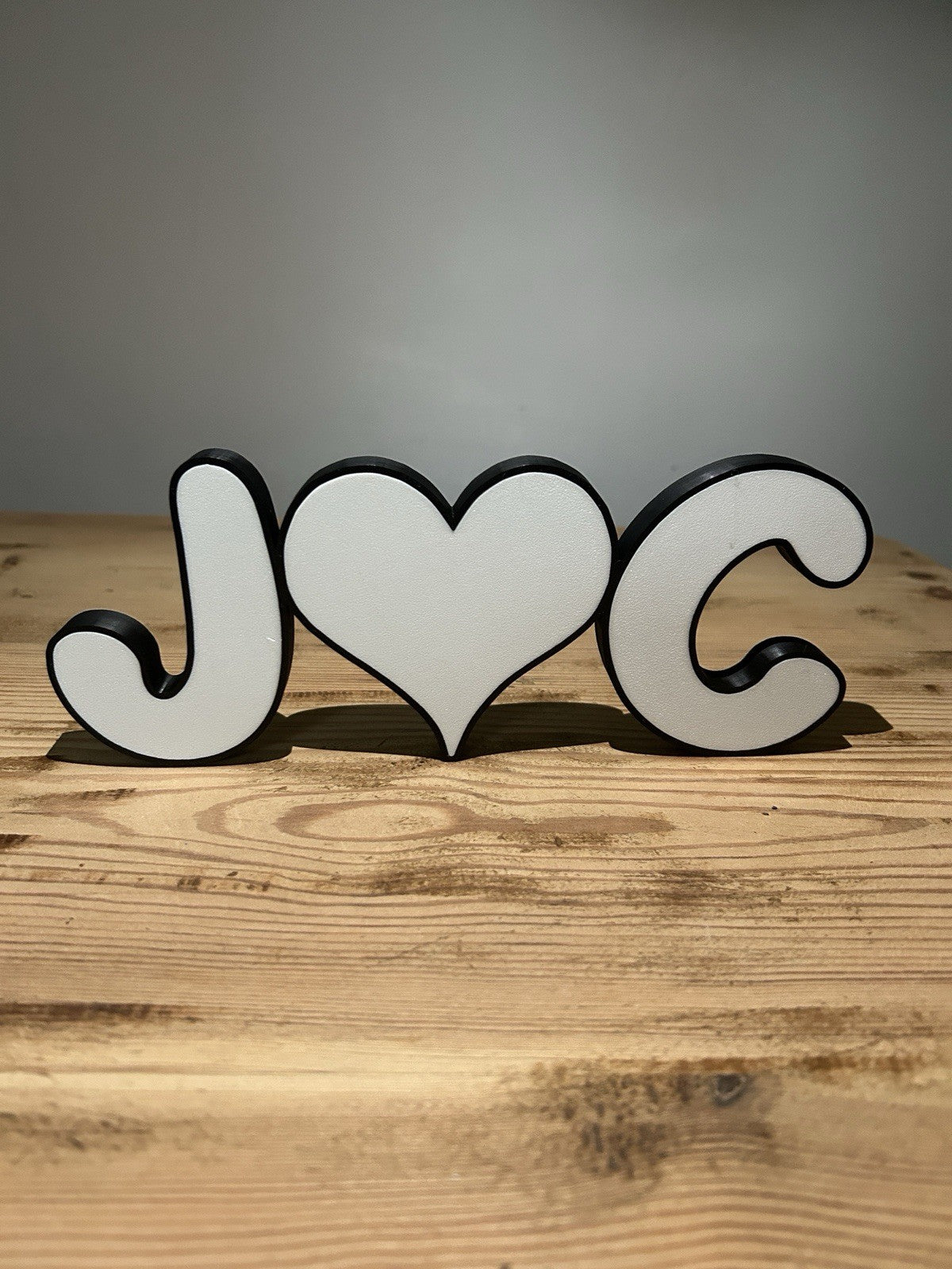 Love Sign Gift Home Freestanding Decoration Personalised Custom Made Wall Letter - Poppy Kate Designs