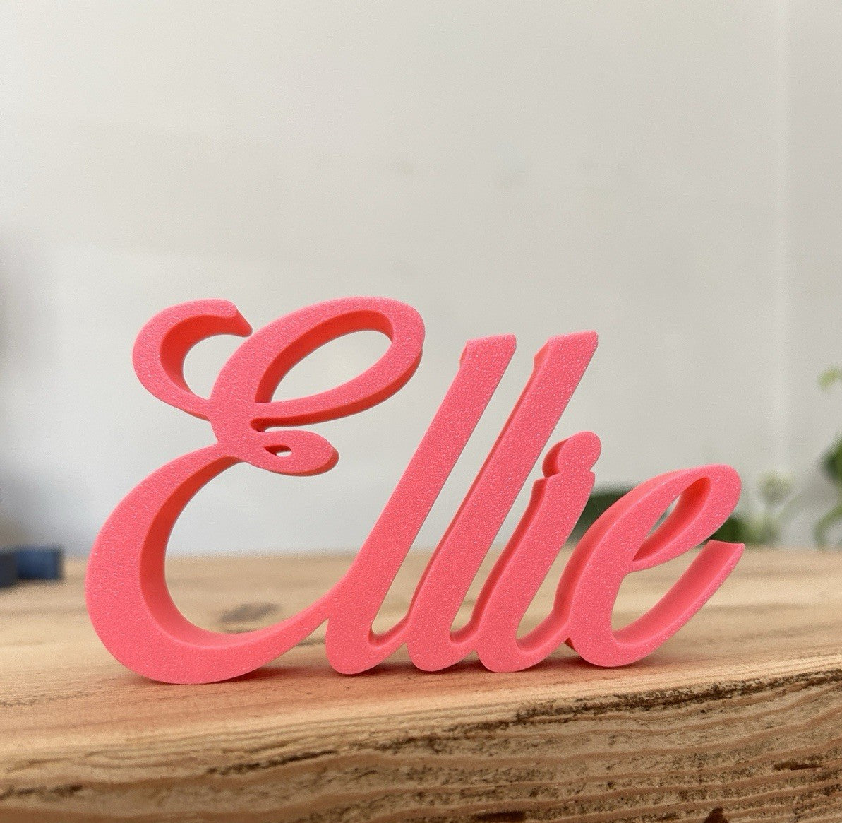 Personalised Name Plaque Any Word Gift Display Made To Order Girls Boys Custom - Poppy Kate Designs
