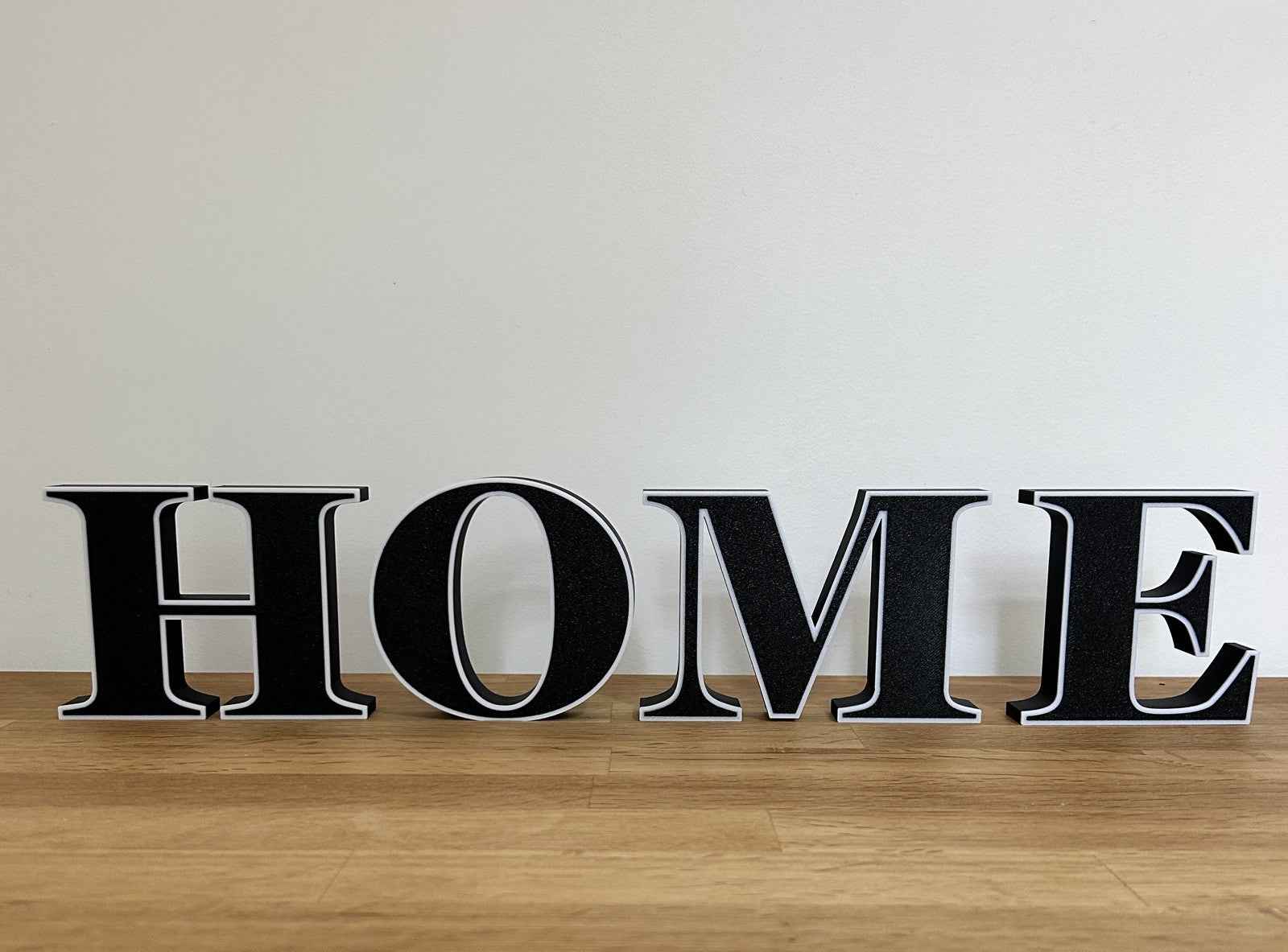 Home Word Freestanding Capital letters Ornament Sign Decoration Gift Large