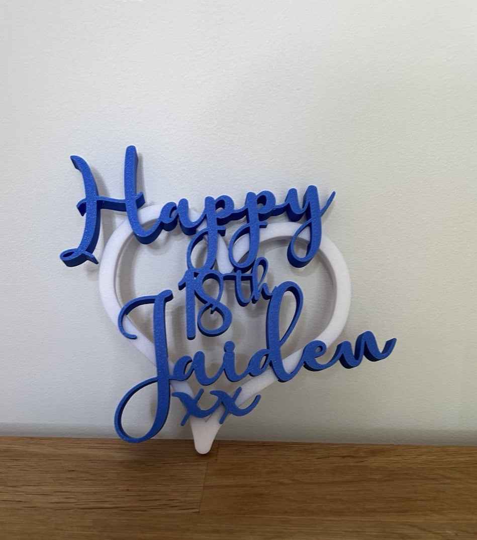 Boys 16th 18th 21st Birthday Personalised Name Gift Son Grandson Nephew Keepsake