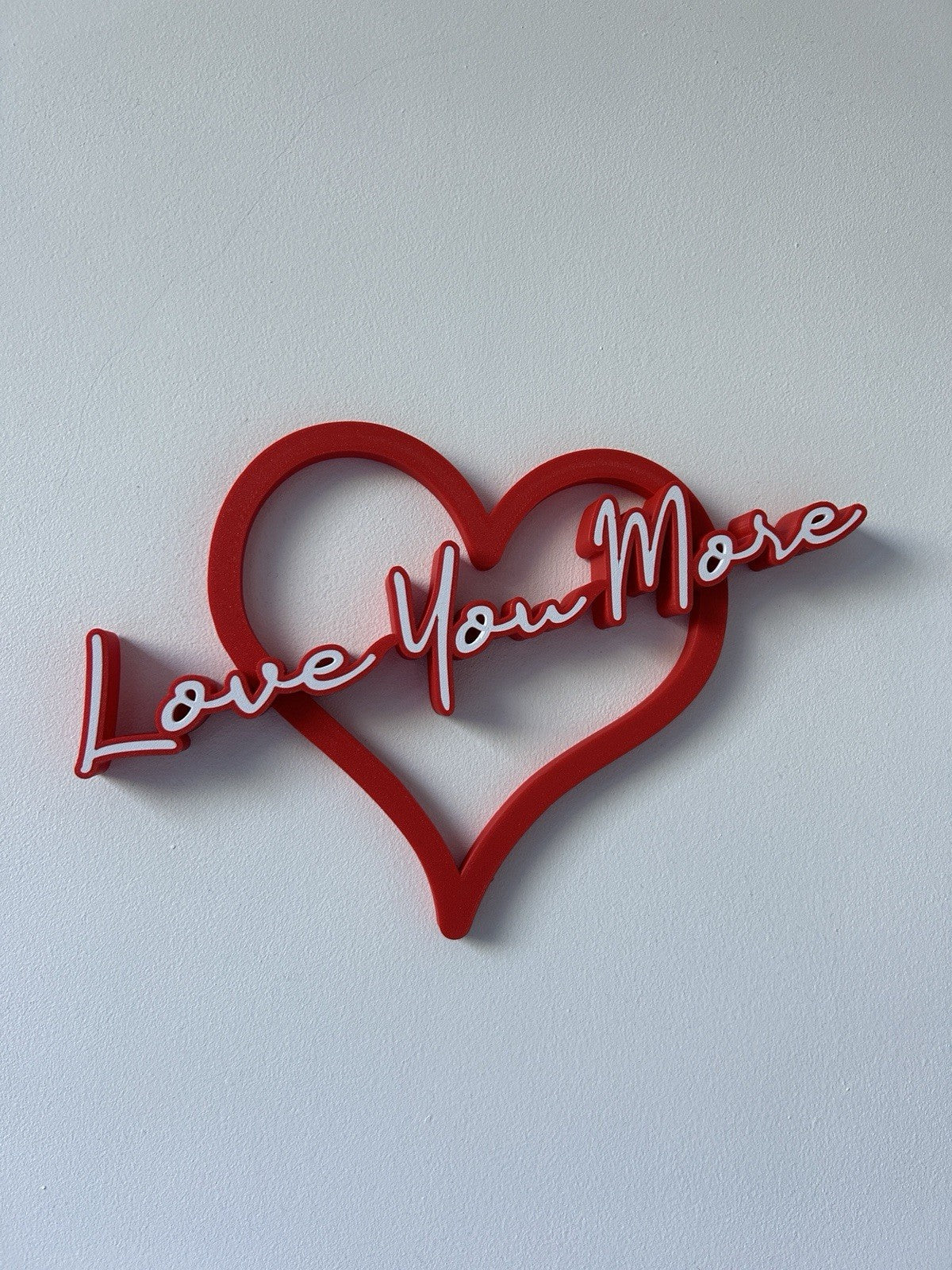 Love You More ornament birthday Girlfriend Boyfriend Wife Partner Husband - Poppy Kate Designs