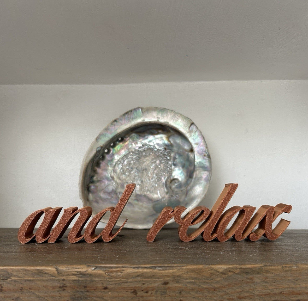 Custom Made Any Word Namaste Made to Order Dads Bar Freestanding and Wall Sign - Poppy Kate Designs