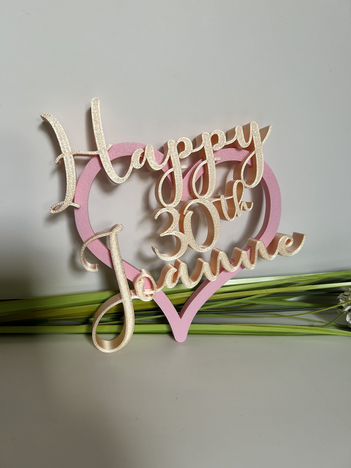 Personalised 30th Birthday Gift for Her Daughter Friend Partner Gift Keepsake - Poppy Kate Designs